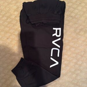 RVCA Men’s Black Joggers